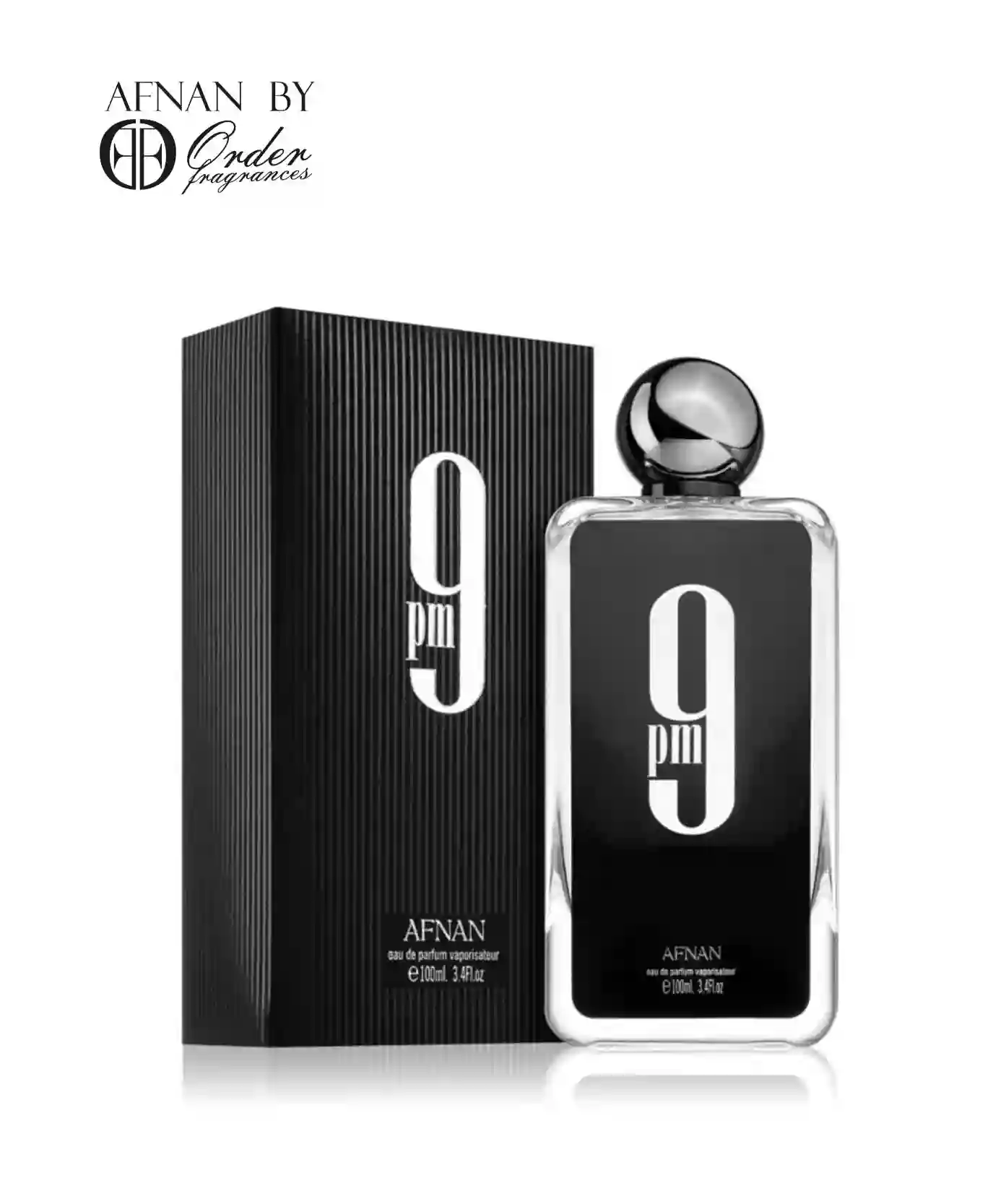 9 PM for Men Eau de Parfum Spray, 3.4 Ounce