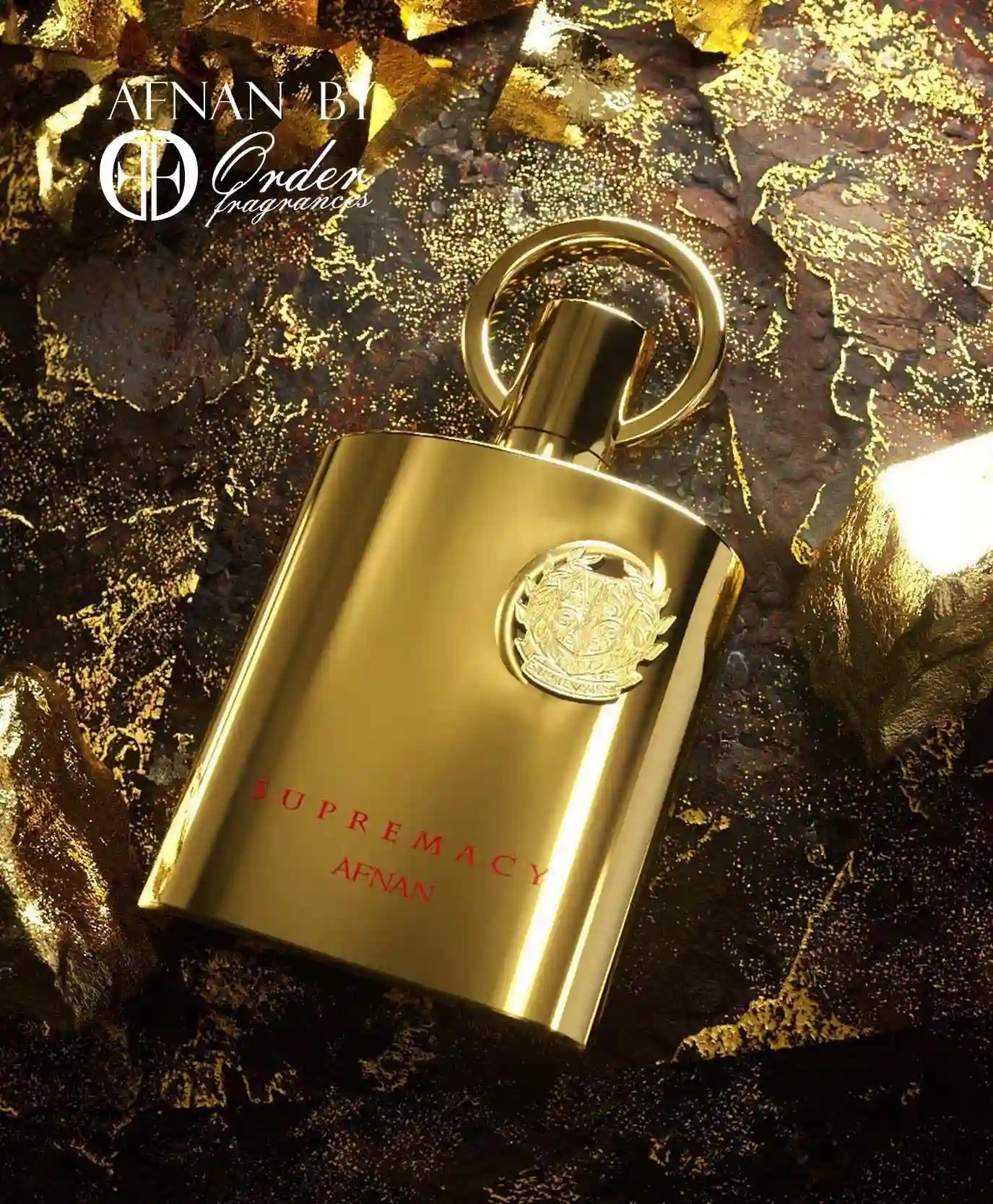 Afnan Supremacy Gold for Unisex Eau de Parfum Spray, 3.4 Ounce