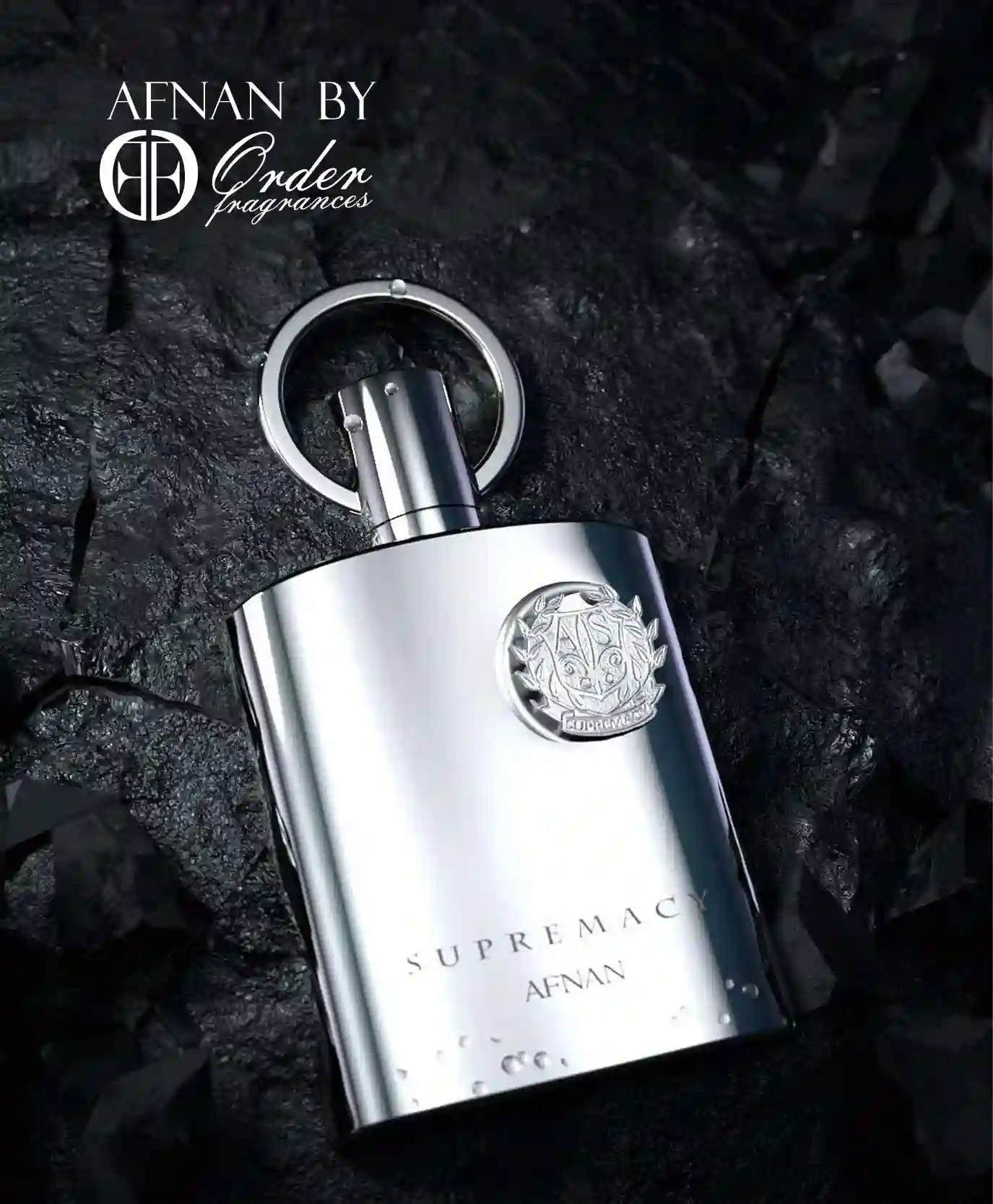 Afnan Supremacy Silver Pour Homme for Men Eau de Parfum Spray, 3.4 Ounce