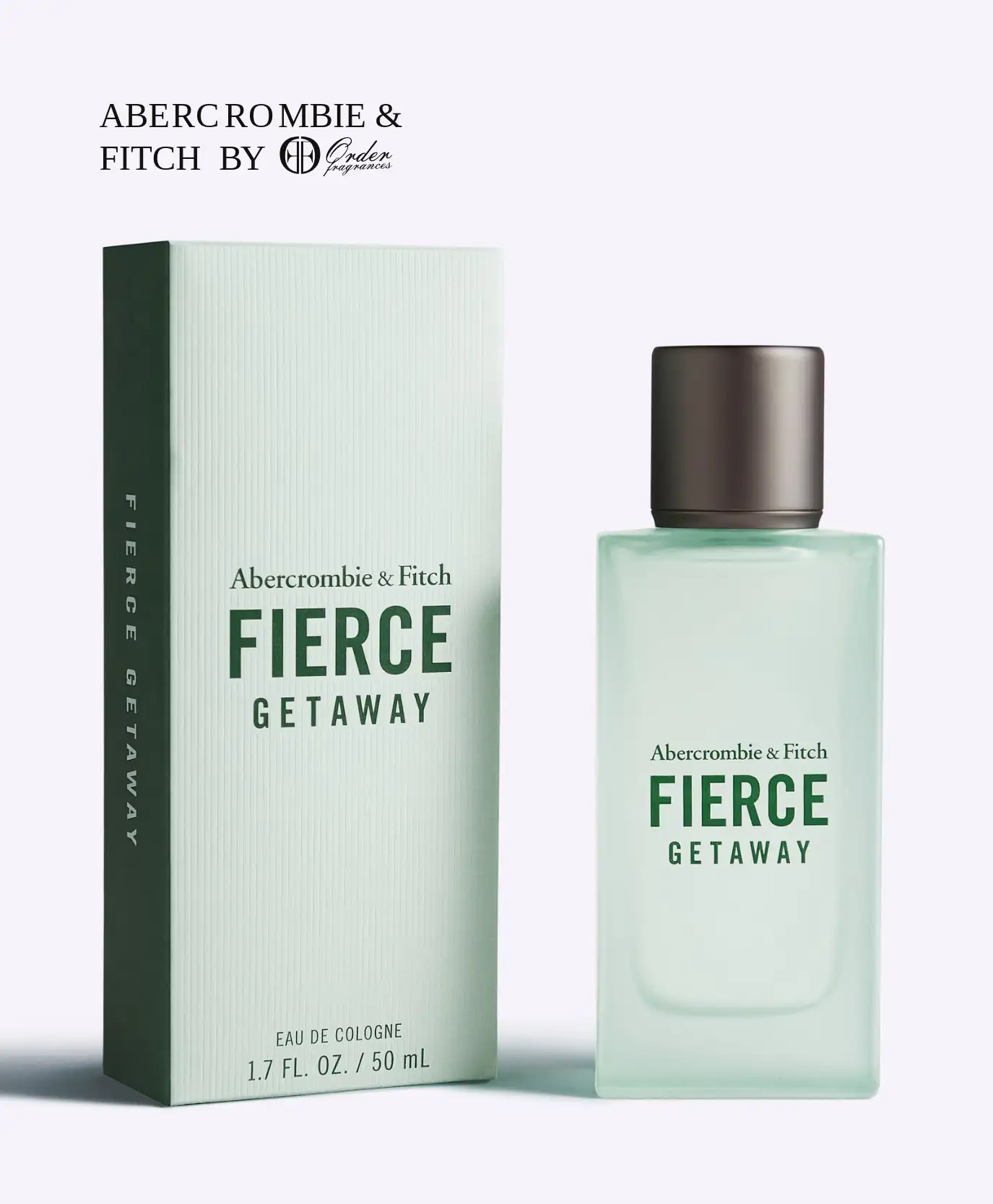 Fierce Getaway Cologne 1.7 Oz | Sunny Bergamot - Fresh Eucalyptus - Cedarwood