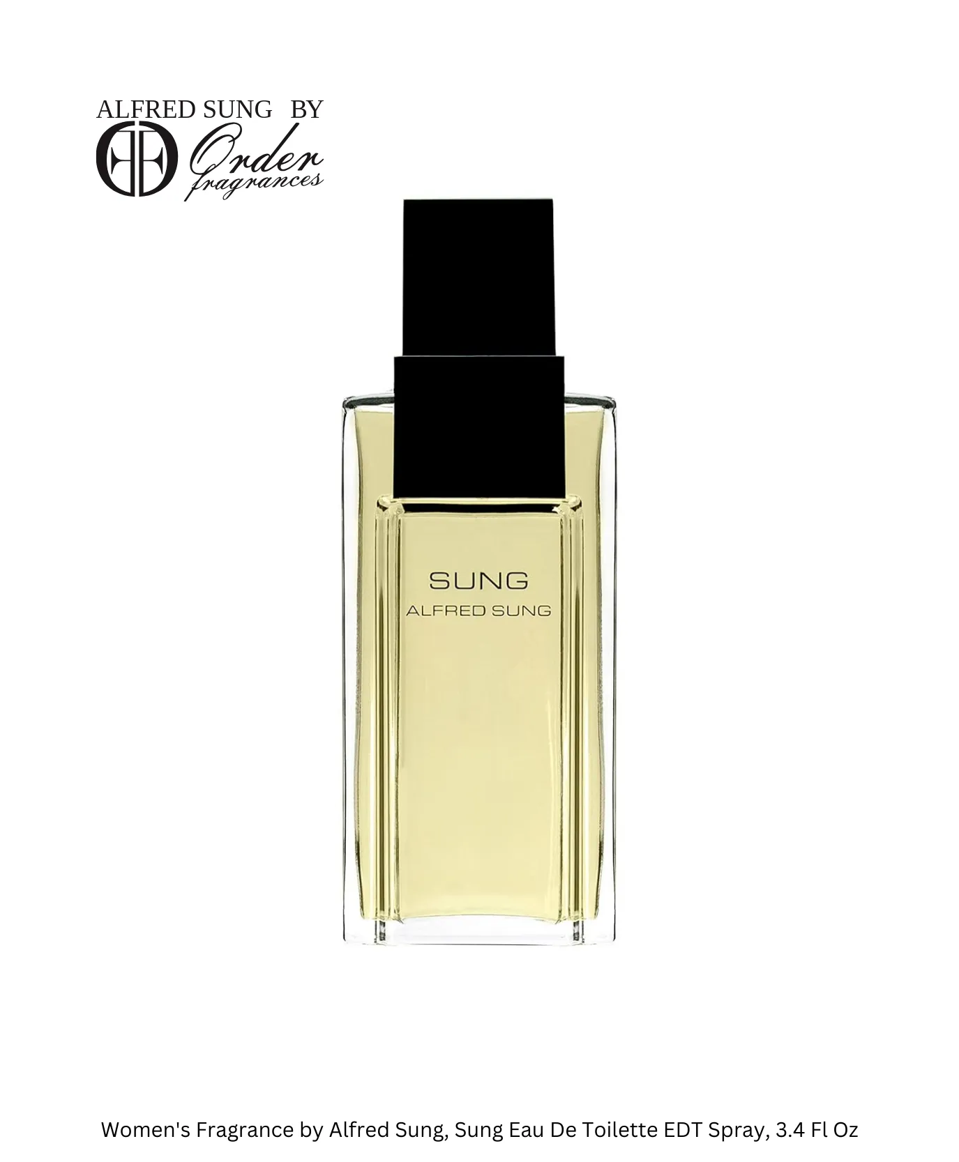 Women's Fragrance by Alfred Sung, Sung Eau De Toilette EDT Spray, 3.4 Fl Oz